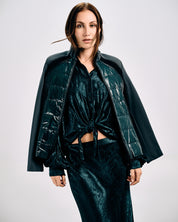 SPORT-INSPIRED ZIP JACKET