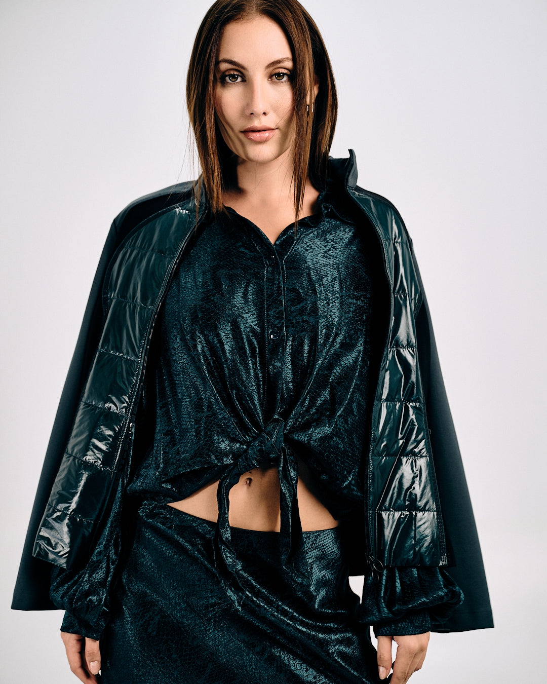 SPORT-INSPIRED ZIP JACKET