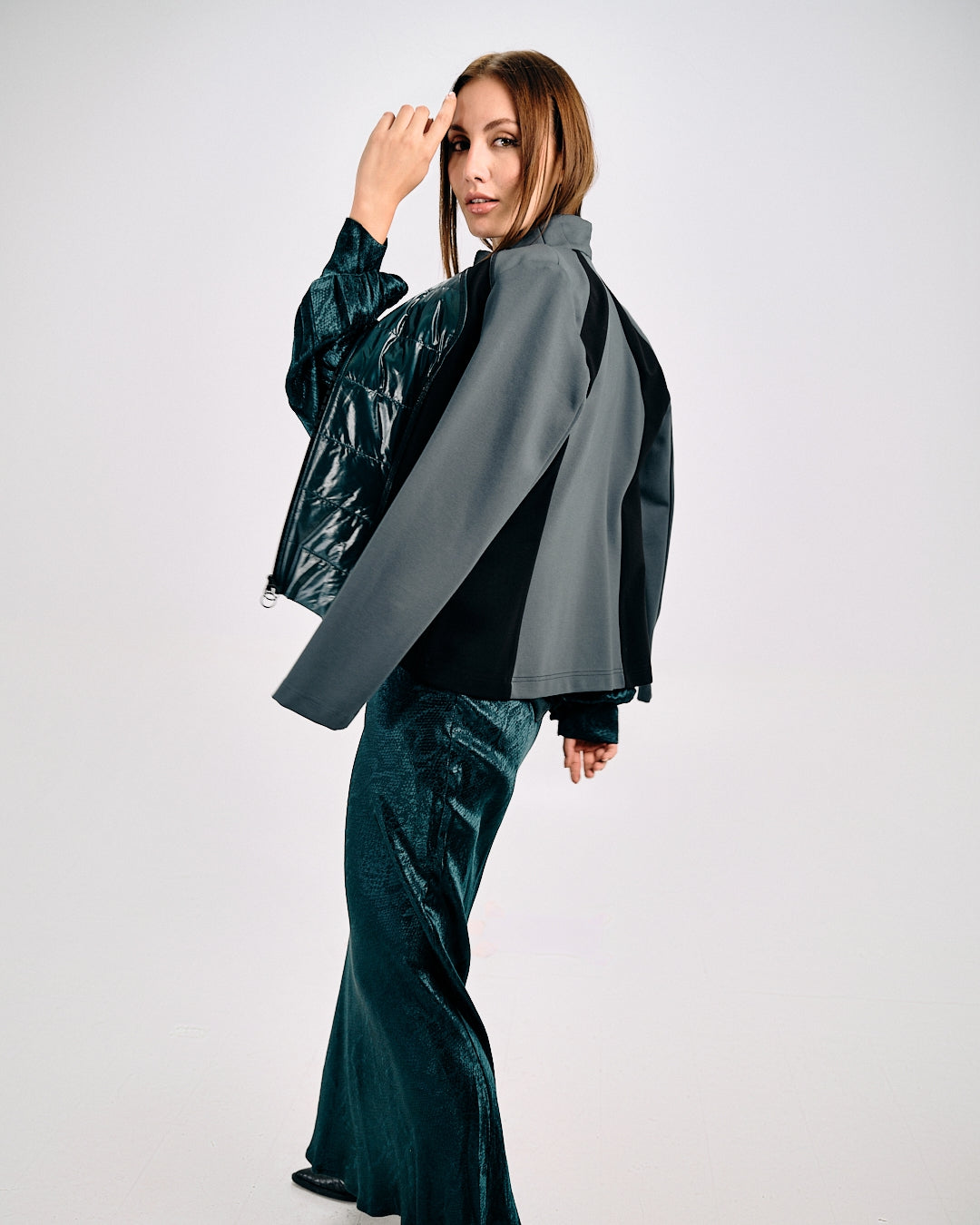 SPORT-INSPIRED ZIP JACKET