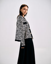 GEOMETRIC PATTERN JACKET
