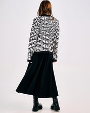 GEOMETRIC PATTERN JACKET