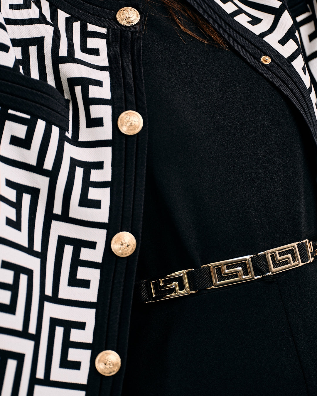 GEOMETRIC PATTERN JACKET