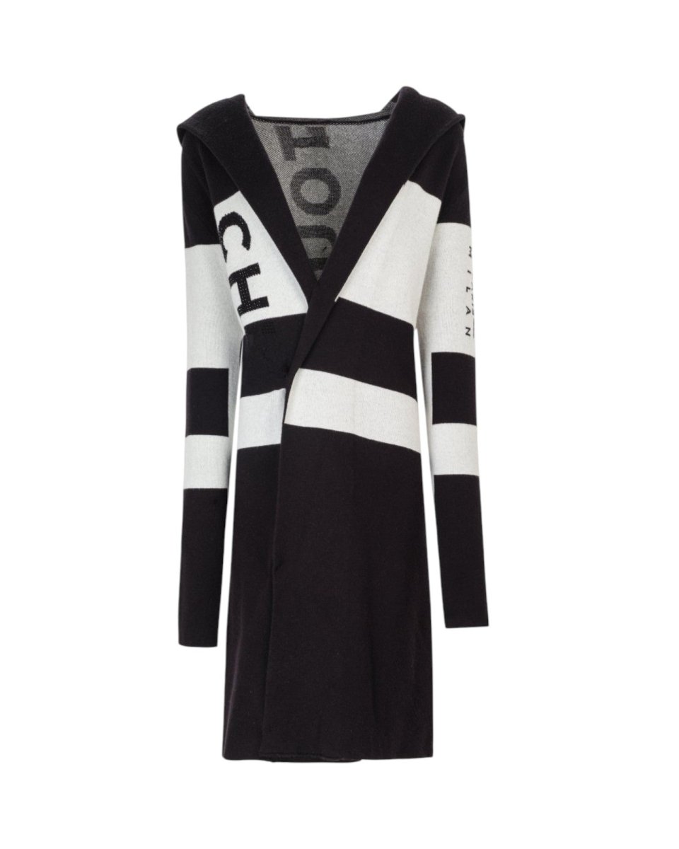 GRAPHIC KNIT CARDIGAN