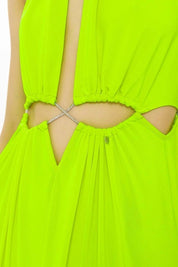HALTER CUT - OUT MAXI DRESS - Nakhle.Ets - Dresses