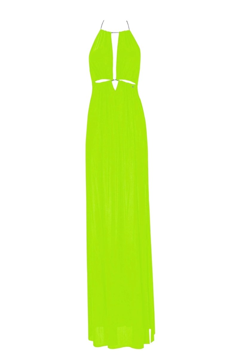 HALTER CUT - OUT MAXI DRESS - Nakhle.Ets - Dresses