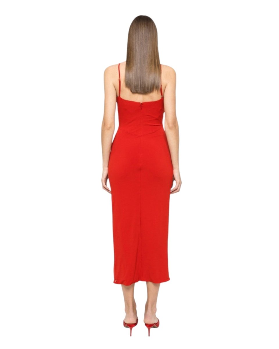 HALTER CUTOUT MAXI DRESS - Nakhle.Ets - Dresses