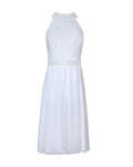 HALTER EMBELLISHED TULLE DRESS - Nakhle.Ets - Dresses