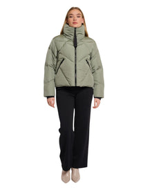 HIGH-COLLAR PADDED JACKET
