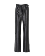 HIGH - WAIST LEATHER TROUSER - Nakhle.Ets - Pants & Skirts
