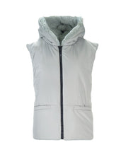 HOODED PUFFER VEST