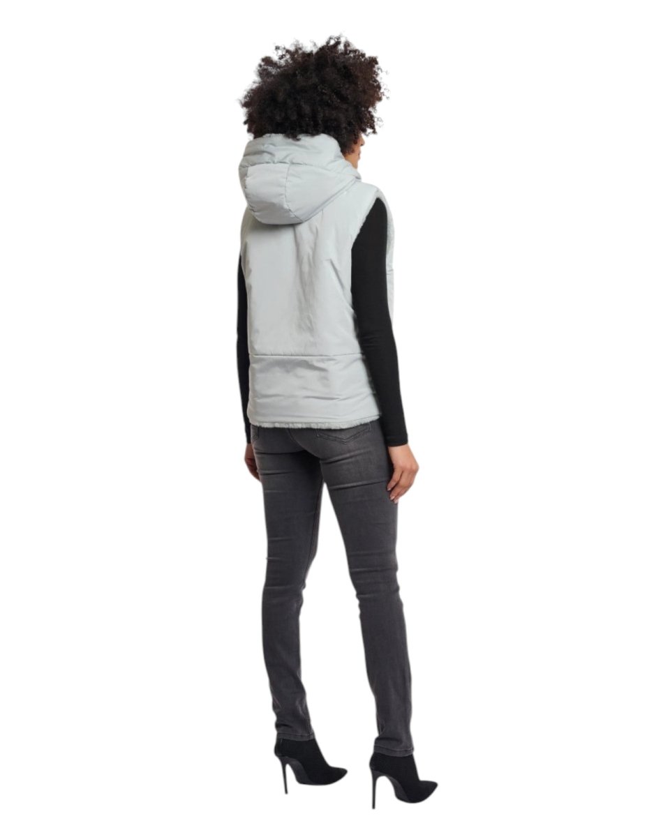 HOODED PUFFER VEST - Nakhle.Ets - Vests