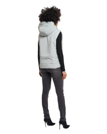 HOODED PUFFER VEST