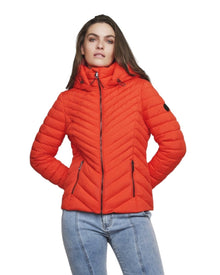 HOODED QUILTED JACKET
