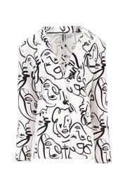 ILLUSTRATED PRINT BLAZER - Nakhle.Ets - Blazers