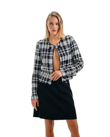 JEWEL-WAIST A-LINE SKIRT