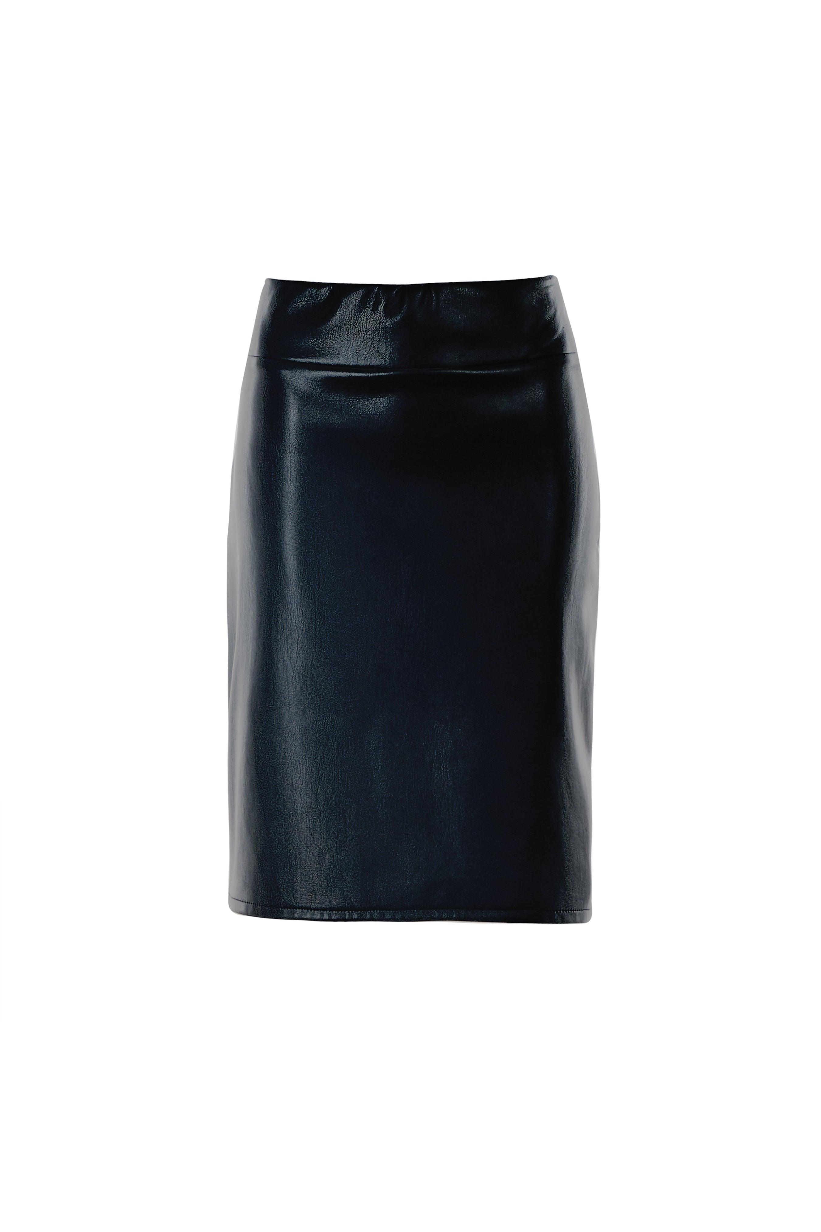 Leather High Waist Skirt