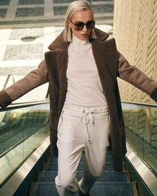 KNIT HIGH-NECK SLIM SWEATER