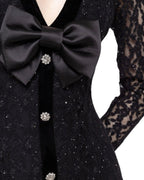 LACE BUTTON - DOWN GOWN - Nakhle.Ets - Dresses