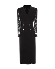 LACE SLEEVE BLAZER DRESS - Nakhle.Ets - Dresses