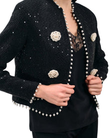 LACE-TRIMMED SLEEVELESS TOP