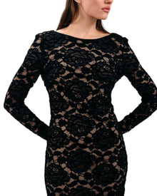 LONG SLEEVE LACE DRESS