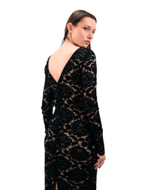 LONG SLEEVE LACE DRESS