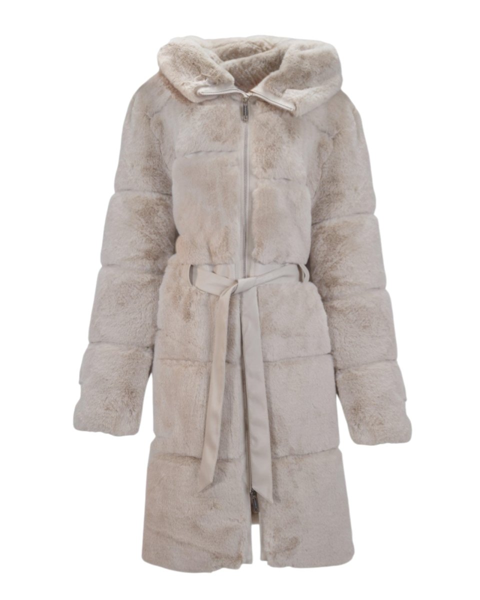 LUXE FAUX FUR COAT