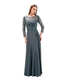 LUXURIOUS EMBROIDERED GOWN