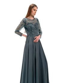 LUXURIOUS EMBROIDERED GOWN