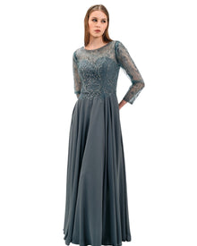 LUXURIOUS EMBROIDERED GOWN