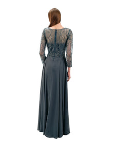 LUXURIOUS EMBROIDERED GOWN