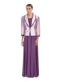 MAXI DRESS WITH MATCHING JACKET