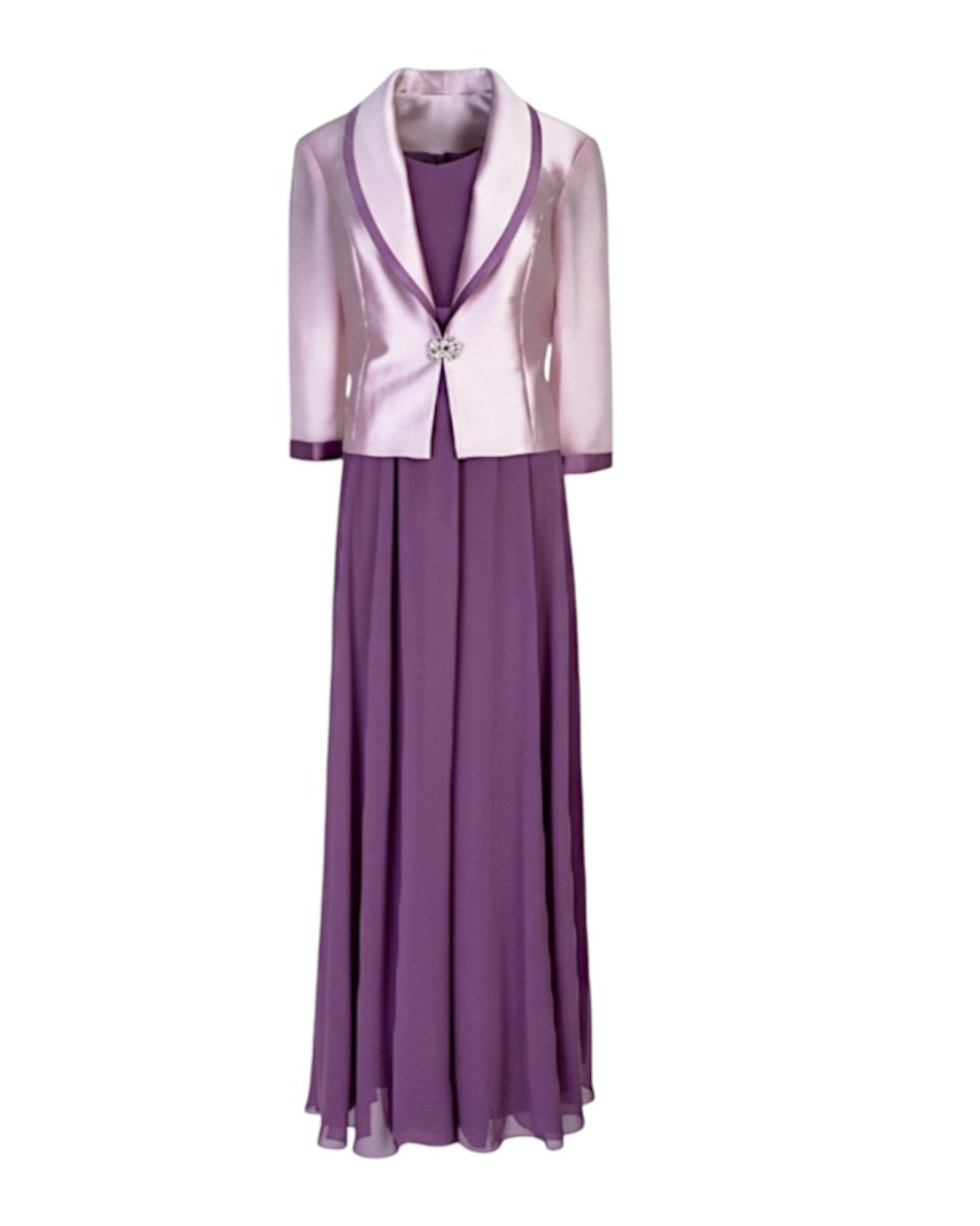 MAXI DRESS WITH MATCHING JACKET