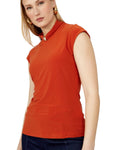 METAL NECK DETAIL BLOUSE