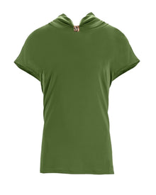 METAL NECK DETAIL BLOUSE