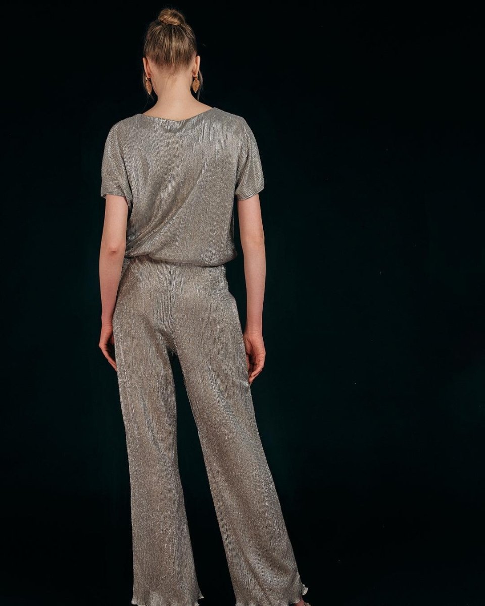 METALLIC TEXTURED TWO - PIECE SET - Nakhle.Ets - ensemble