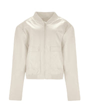 MINIMAL LEATHER ZIP JACKET - Nakhle.Ets - Jackets