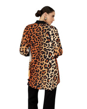 MIXED PRINT STATEMENT SHIRT