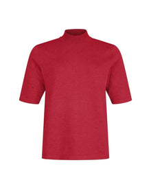 MOCK NECK KNIT TOP