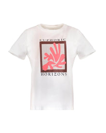 MODERN GRAPHIC PRINT TOP
