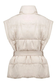 PADDED BELTED GILET - Nakhle.Ets - Jackets