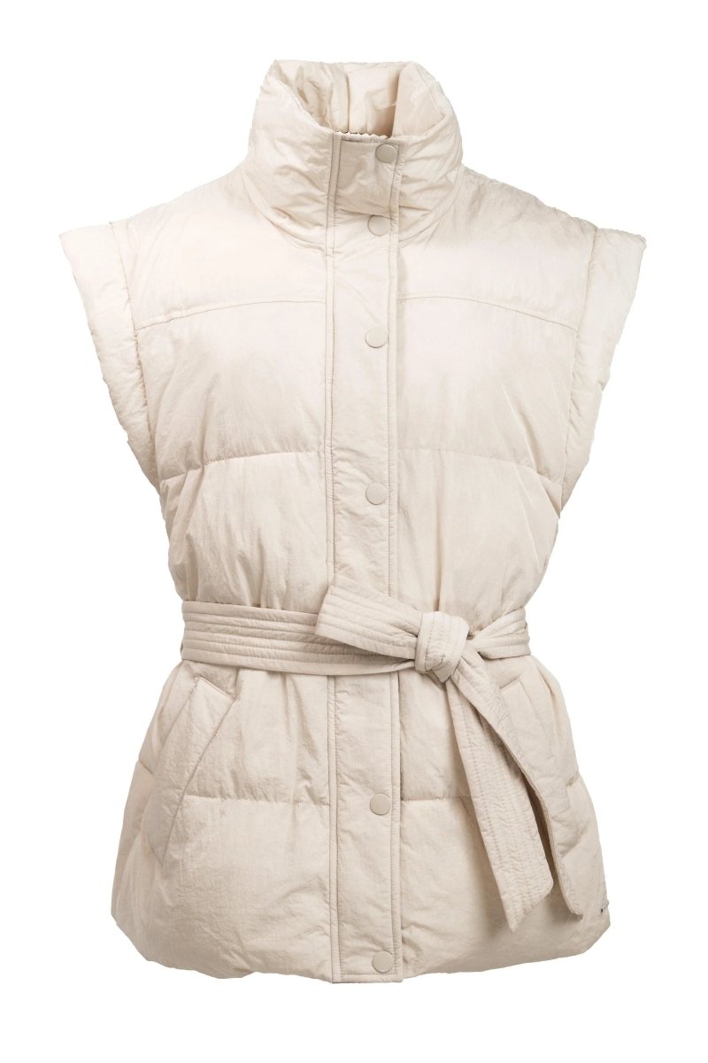 PADDED BELTED GILET - Nakhle.Ets - Jackets