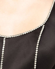 PANELLED MIDI DRESS