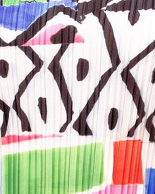PLEATED ABSTRACT TOP