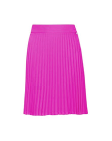 PLEATED MID-LENGTH SKIRT