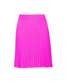 PLEATED MID-LENGTH SKIRT