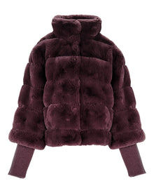 PLUSH FAUX FUR JACKET