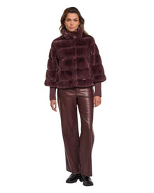 PLUSH FAUX FUR JACKET