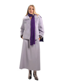 PLUSH FAUX-FUR JACKET
