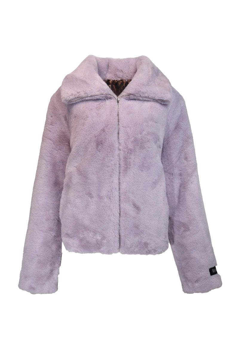 PLUSH FAUX - FUR JACKET - Nakhle.Ets - Jackets